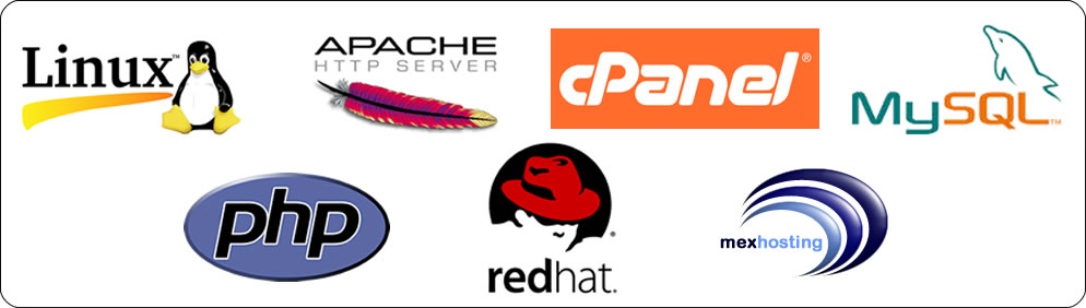 Todos Nuestros Planes de Web Hosting son en Servidores Linux con Apache, cPanel, Bases de Datos MySQL, PHP, Red Hat Linux y Extensiones Para Front Page